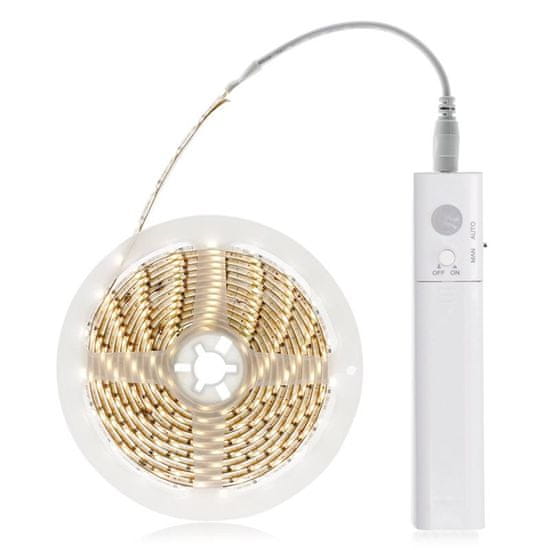 Solight LED světelný pás s pohybovým senzorem, 1m, 4x AAA, WM56