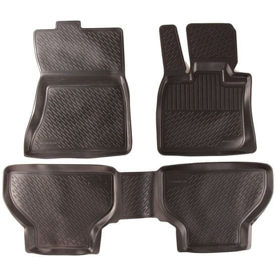 SIXTOL Gumové koberce BMW X5 (E70) (02/2007-2013) (2D)