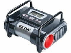 Extol Premium Kompresor auto 12V, automatický s LCD a světlem, 12V, 6,9bar, CC 140