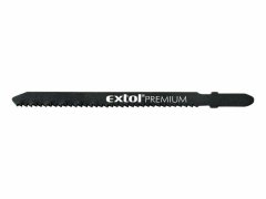 Extol Premium Plátky do přímočaré pily 5ks, 75x2,5mm, úchyt BOSCH, Bi-metal