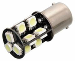 Compass Žárovka 19 SMD LED 12V Ba15S s rezistorem CAN-BUS ready bílá