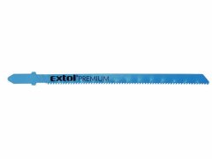 Extol Premium Plátky do přímočaré pily 5ks, 106x1,8mm, úchyt BOSCH, Bi-metal