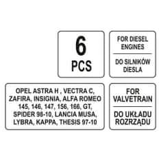 YATO Sada na blokování rozvodových kol - OPEL 1.9CDTI,Fiat,Alfa Romeo