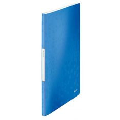 Leitz Katalogová kniha 20 WOW metalická modrá