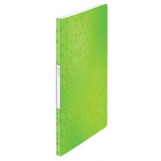 Leitz Katalogová kniha 20 WOW metalická zelená