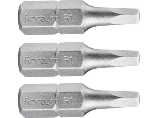 Fortum Hrot čtverec sada 3ks, SQ 2x25mm, S2