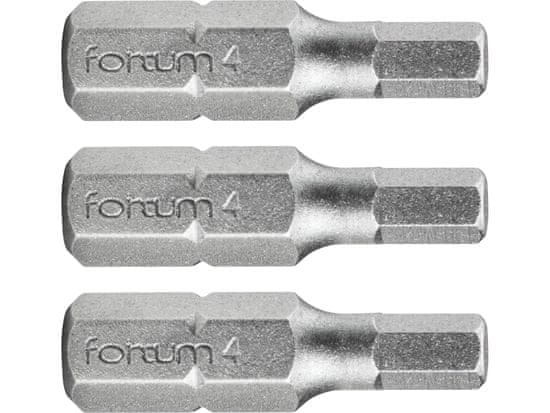 Fortum Hrot imbus sada 3ks, H 4x25mm, S2