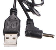 SIXTOL Náhradní napájecí USB kabel DC jack 3,5x1,35mm, pro difuzéry Flower a Ball