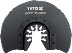 YATO Segmentový pilový list pro multifunkční nářadí HCS, 88mm (dřevo, plast)