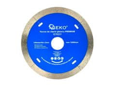 GEKO Kotouč diamantový řezný celoobvodový 125x10x22,23mm