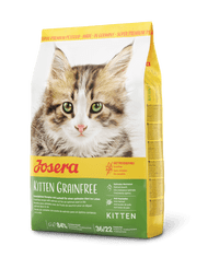 Josera Kitten Grainfree 2 kg granule bez obilovin pro koťata, březí a kojící kočky