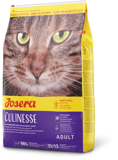 Josera Culiness 10 kg granule s lososem pro dospělé kočky