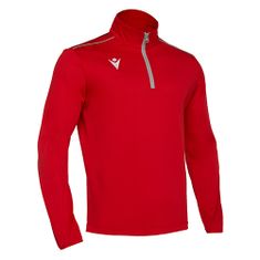 Macron HAVEL 1/4 ZIP TOP RED, HAVEL 1/4 ZIP TOP RED | 541802 | XL