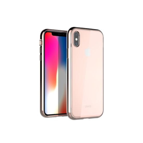 UNIQ Uniq Hybrid iPhone XS/X Glacier Xtreme - Blush Gold