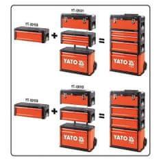 YATO Skříňka na nářadí, 1x zásuvka, komponent k YT-09101/2