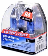 Compass Žárovka 12V H4 100/90W P43t WHITE LASER 2ks