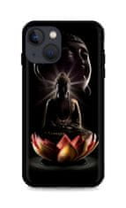 TopQ Kryt iPhone 13 mini silikon Meditation 65388