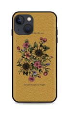 TopQ Kryt iPhone 13 silikon Bouquet 64867