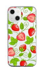 TopQ Kryt iPhone 13 mini silikon Strawberries 64729