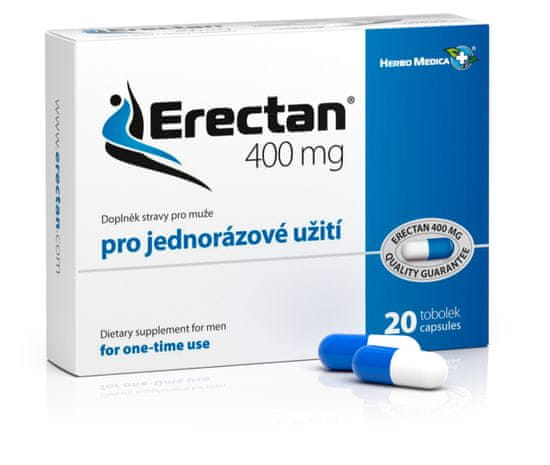 Erectan 400 mg na podporu erekce