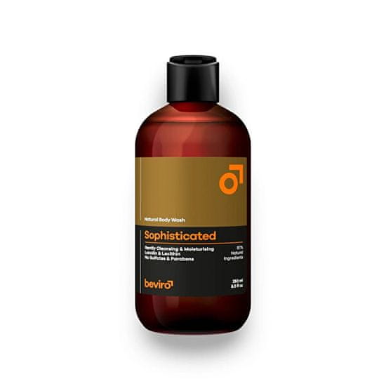 Beviro Přírodní sprchový gel Sophisticated (Natural Body Wash) 250 ml