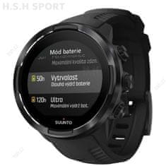 Suunto 9 Baro Black + luxusní ocelový řemínek