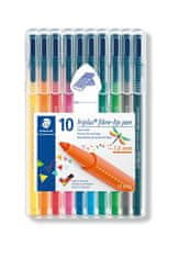 Staedtler Fixy "Triplus color 323", 10 barev, sada, 1 mm 323 SB10