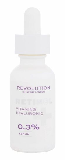 Revolution Skincare 30ml retinol vitamins hyaluronic 0,3%