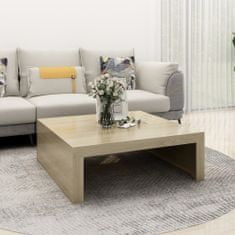 Vidaxl Konferenční stolek, dub sonoma, 100x100x35 cm, dřevotříska