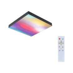 Paulmann PAULMANN LED Panel Velora Rainbow dynamicRGBW hranaté 295x295mm 1420lm RGBW černá 79907