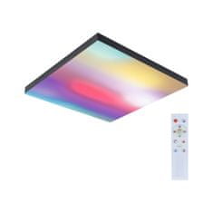 Paulmann PAULMANN LED Panel Velora Rainbow dynamicRGBW hranaté 450x450mm 2110lm RGBW černá 79908