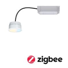 Paulmann PAULMANN LED Modul vestavné svítidlo Smart Home Zigbee měnitelná bílá Coin kruhové 50mm Coin 6W 470lm 230V měnitelná bílá satén 93074