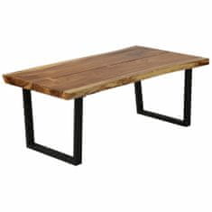 Greatstore Konferenční stolek z masivního dřeva suar 102 x 56 x 41 cm