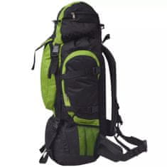 Vidaxl Outdoorový batoh XXL 75 l černý a zelený