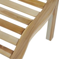 Greatstore Křesla banana 2 ks masivní teak