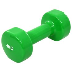 Greatstore vida XL Činky dumbbell 2 ks 8 kg litina zelené