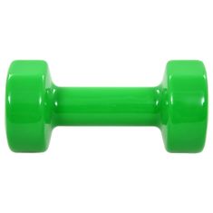 Greatstore vida XL Činky dumbbell 2 ks 8 kg litina zelené