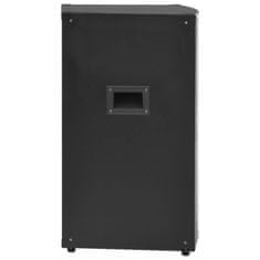 Greatstore Profesionální pasivní reproduktor hi-fi 1200 W černý 43x43x75cm