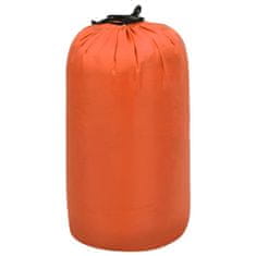 Greatstore Lehký dekový spací pytel oranžový 1100 g 10 °C