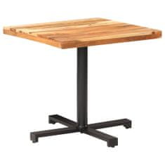 Greatstore Bistro stůl čtvercový 80 x 80 x 75 cm masivní akáciové dřevo