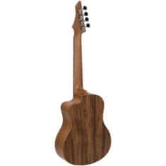 Dimavery UK-200, elektroakustické tenorové ukulele, přírodní