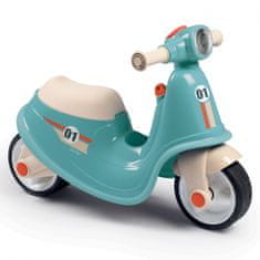 Smoby Smoby Modré Odrážedlo Skútr Retro Tichá Kola Scooter