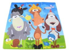 JOKOMISIADA Pěnová podložka puzzle Animals 37cm x 37cm ZA3151