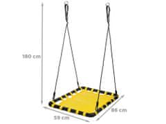 JOKOMISIADA Houpačka SkyFlyer Nest Swing 76x102 cm SP0659