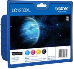 Brother LC-1280XLVALBP - inkoust multipack (černá+tři barvy) (LC1280XLVALBP)