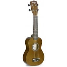 Stagg US NAT, sopránové ukulele s pouzdrem, přírodní