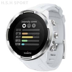 Suunto 9 Baro White Leather With HR Belt