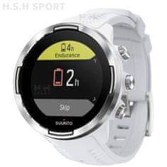 Suunto 9 Baro White Leather With HR Belt