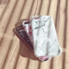 WOZINSKY Marble silikonové pouzdro na iPhone 13 Mini 5.4" pink