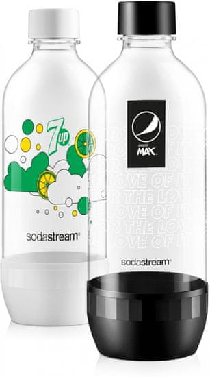 SodaStream Lahev JET 7UP & Pepsi Max 2x 1l